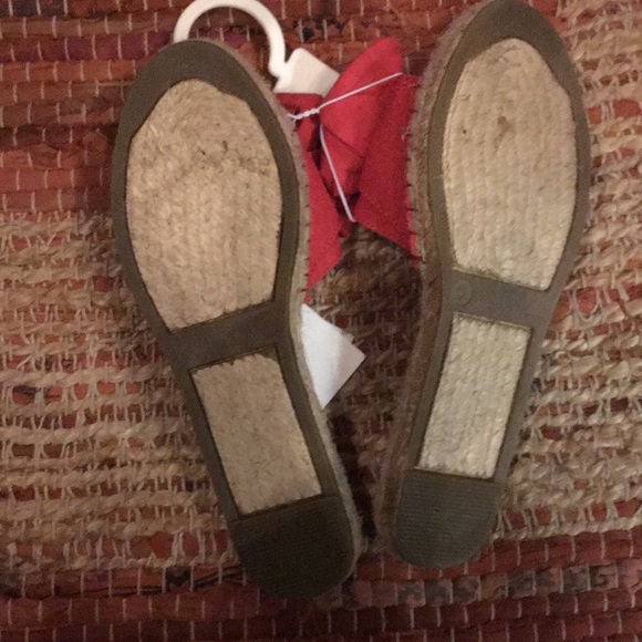 Disney Espadrilles Slide On Sandals with Bows - Picture 2 of 6